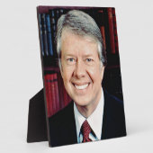 Jimmy Carter Fotoplatte (Seite)
