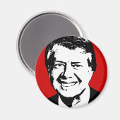Jimmy Carter Gear Magnet (Vorderseite/Rückseite)