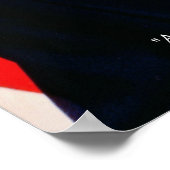 Jimmy Carter "Human Rights" Wisdom Zitat Poster (Ecke)