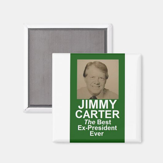 JIMMY CARTER Magnet (Vorderseite/Rückseite)
