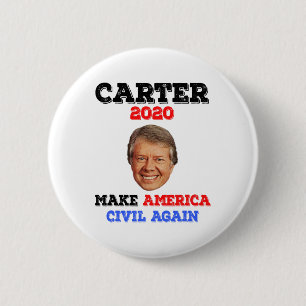 Jimmy Carter Make America Civil Again Demokrat Gif Button
