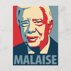 Jimmy Carter - Malaise: OHP Postcard Postkarte