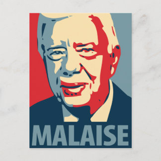 Jimmy Carter - Malaise: OHP Postcard Postkarte