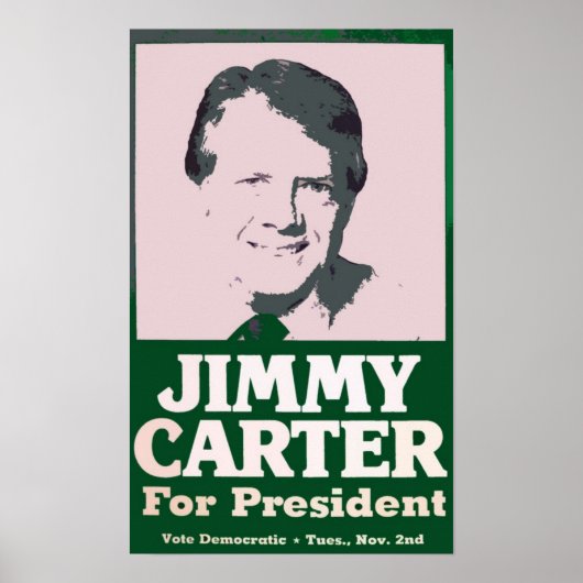 Jimmy Carter Poster (Vorne)