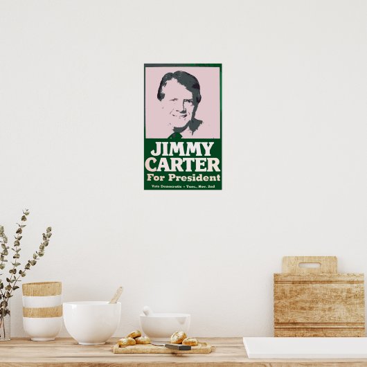 Jimmy Carter Poster (Küche)