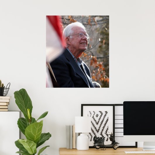Jimmy Carter Poster (Heimbüro)