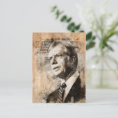 Jimmy Carter Postkarte (Stehend Vorderseite)