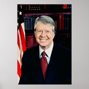 Jimmy Carter Präsident Poster