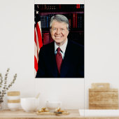Jimmy Carter Präsident Poster (Küche)