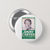 Jimmy Carter Vintag Button (Vorne & Hinten)