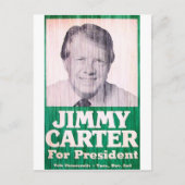 Jimmy Carter Vintag Postkarte (Vorderseite)