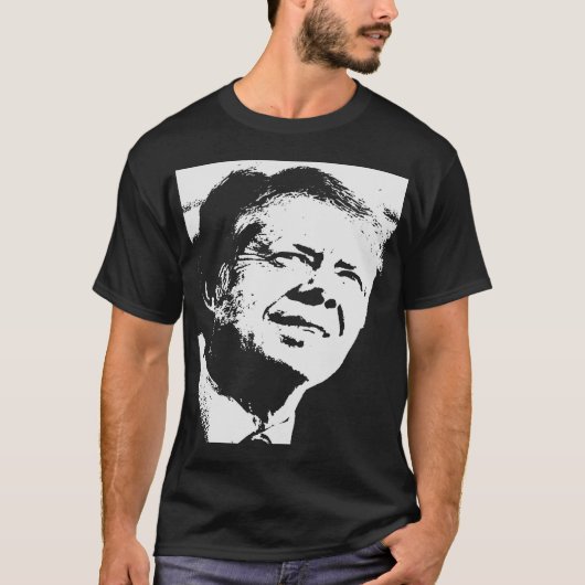 Jimmy- CarterSilhouette T-Shirt (Vorderseite)