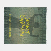 Jimmy Darwin Buchcover Fleecedecke (Vorderseite (Horizontal))