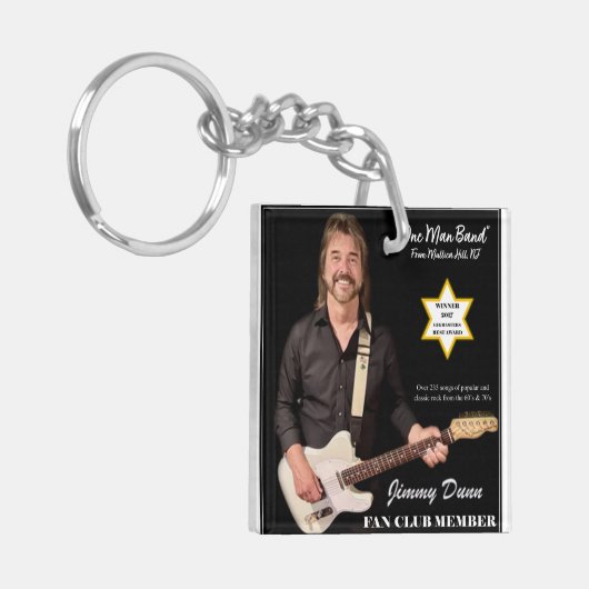 Jimmy Dunn Acrylic Schlüsselanhänger (Vorderseite links)