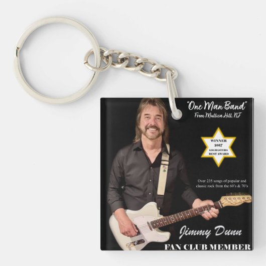 Jimmy Dunn Acrylic Schlüsselanhänger (Vorderseite)
