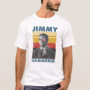 Jimmy Hammered 4. Juli besoffener Präsident Carter T-Shirt