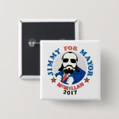 Jimmy McMillan 2017 Button (Vorne & Hinten)