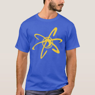 Jimmy Neutron Gelbes Atom Cosplay Kostüm Cartoon  T-Shirt