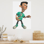 Jimmy Neutron Sheen Poster (Küche)