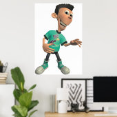 Jimmy Neutron Sheen Poster (Heimbüro)