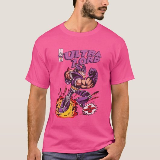 Jimmy Neutron Ultra Lord Comic Cover T - Shirt (Vorderseite)