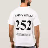 Jimmy Semaj - 252 T-Shirt (Rückseite)