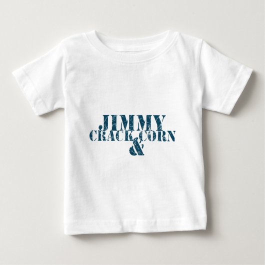Jimmy-Sprungs-Mais und Baby T-shirt (Vorderseite)