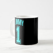Jimmy Supporter Nummer 1 Bester Lüfter Kaffeetasse (Vorderseite Links)