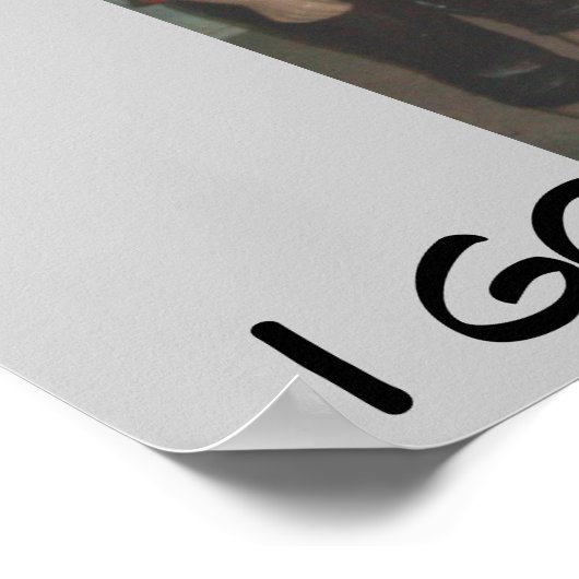 Jimmy the Jocky Poster (Ecke)