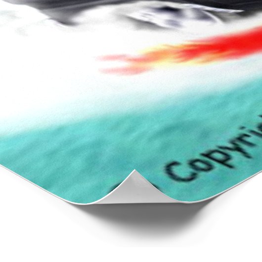 Jimmy's Jalopy Monster Poster (Ecke)