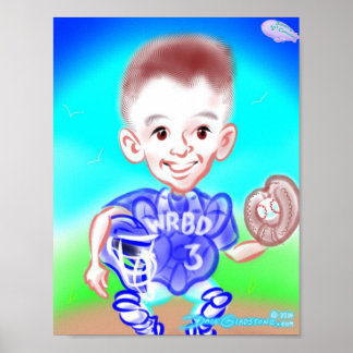 Jimmy's Karikatur Print 2014 Poster