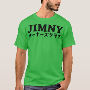 JIMNY EIWNERS CLUB Japanisch Schwarz T-Shirt