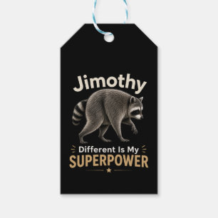 Jimothy anders zu sein ist meine Superkraft Geschenkanhänger
