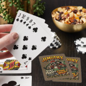 Jimothy der Seattle-Waschbär Spielkarten (In Situ)