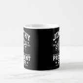 Jimothy für Präsident 2028 Kaffeetasse (Mittel)