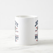 Jimothy für Präsident 2028 Kaffeetasse (Mittel)