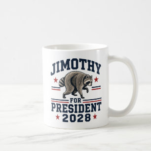Jimothy für Präsident 2028 Kaffeetasse