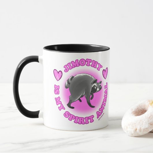JIMOTHY IST MEIN SPIRITTIER TASSE (Mit Donut)
