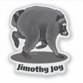Jimothy Kiss-Cut Aufkleber (Vorderseite)