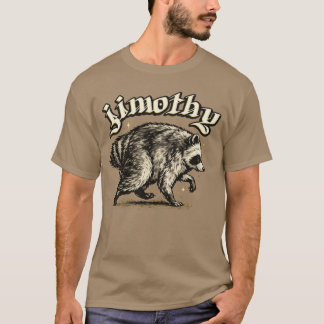 Jimothy Viral Waschbär Lustiger Müll-Panda  T-Shirt
