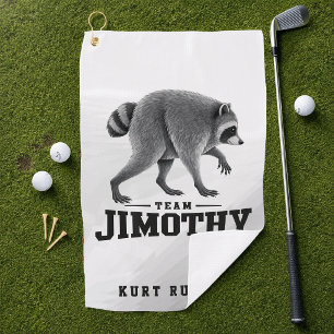 Jimothy Viral Waschbär Lustiger Müll-Panda-Wildlif Golfhandtuch