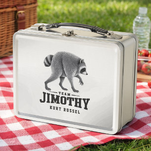 Jimothy Viral Waschbär Lustiger Müll-Panda-Wildlif Metall Brotdose