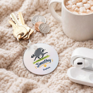 Jimothy Viral Waschbär Lustiger Müll-Panda-Wildlif Schlüsselanhänger