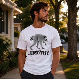 Jimothy Viral Waschbär Lustiger Müll-Panda-Wildlif T-Shirt