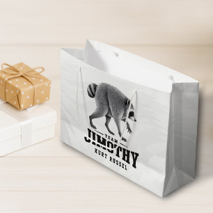 Jimothy Viraler Waschbär Lustiger Müll-Panda-Wildl Große Geschenktüte