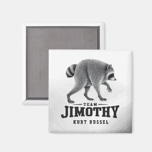 Jimothy Viraler Waschbär Lustiger Müll-Panda-Wildl Magnet