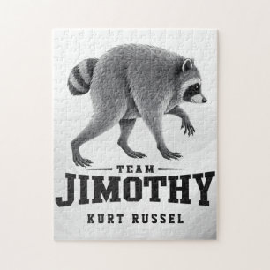 Jimothy Viraler Waschbär Lustiger Müll-Panda-Wildl Puzzle
