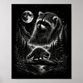 Jimothy Waschbär Lustiger Jimothy Aus Seattle Team Poster