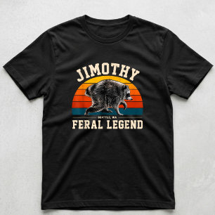 Jimothy Waschbär Seattle Wilde Legende Meme T-Shirt