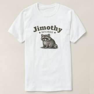 Jimothy Waschbär Seattle Wildlife T-Shirt